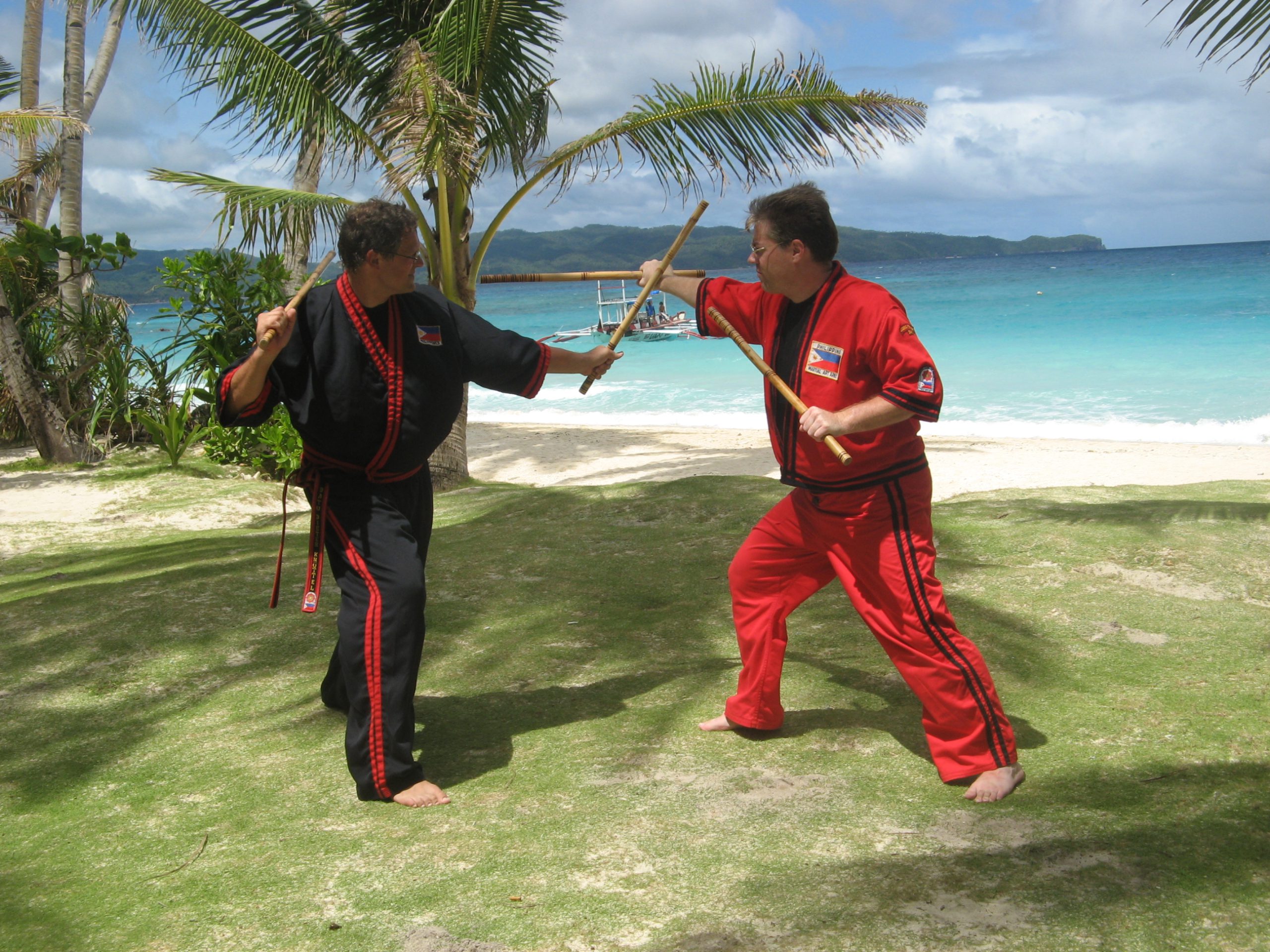 2008 FMA Festival Boracay mit GM Datu Dieter Knüttel